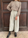<transcy>Kokoro cotton trousers</transcy>