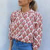 Blusa Palloncino maniche a tre quarti