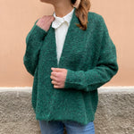 Cardigan verde