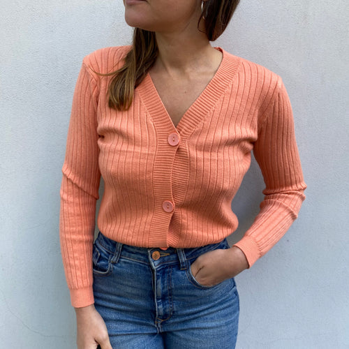 Cardigan tre bottoni