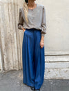 Abbinamento Pantaloni lunghi e Camicetta vintage