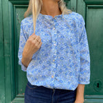 Blusa Palloncino maniche a tre quarti
