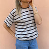 T-shirt a righe