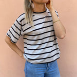 T-shirt a righe