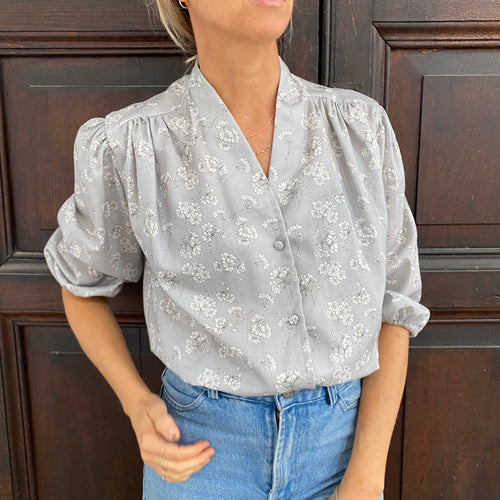 Blusa scollo a V