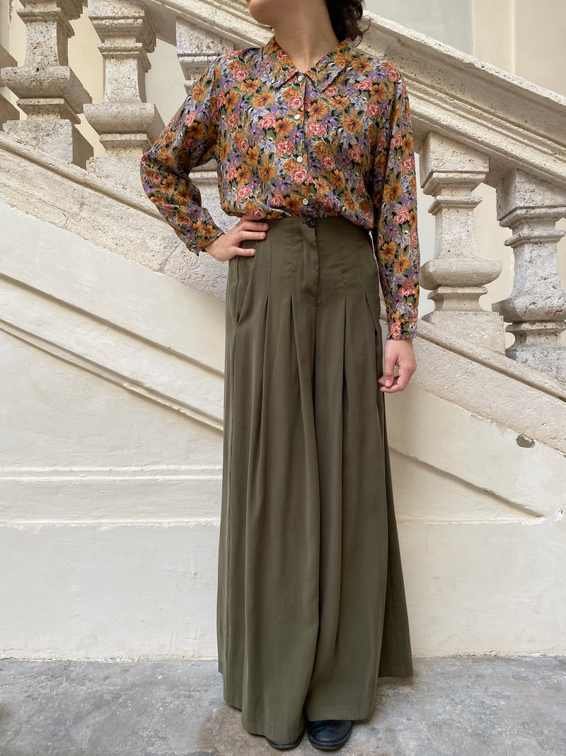 Abbinamento Pantalone e Camicetta vintage