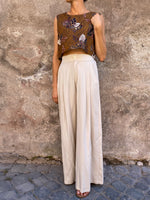 Abbinamento Pantalone lungo e Top corto