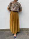 Abbinamento Camicetta Vintage e Gonna Chiffon